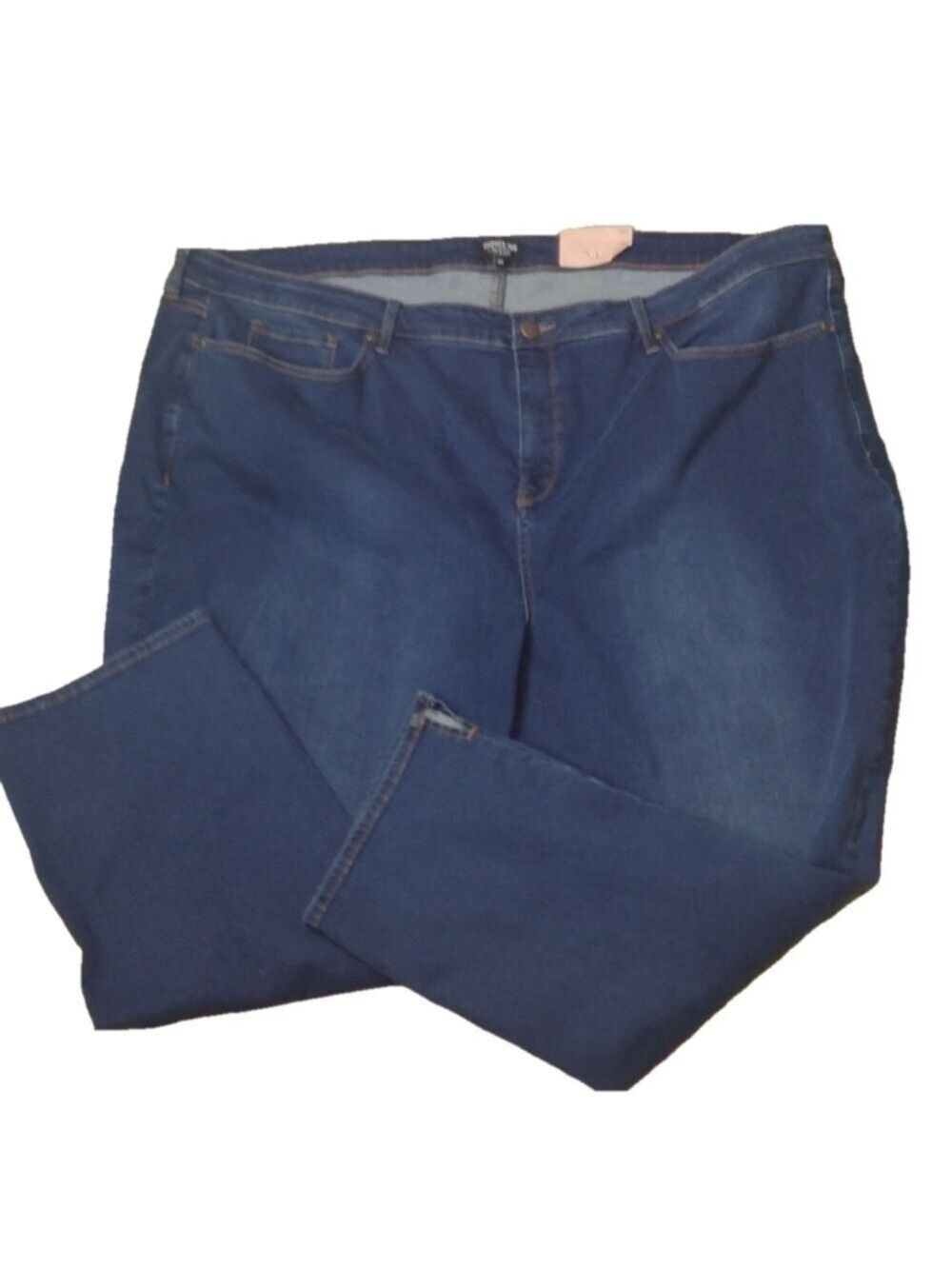 NYDJ curves 360 clean Napier slim straight jeans size 28S petite